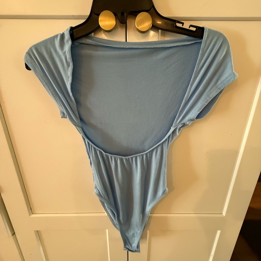 SHEIN Sky Blue Bodysuit